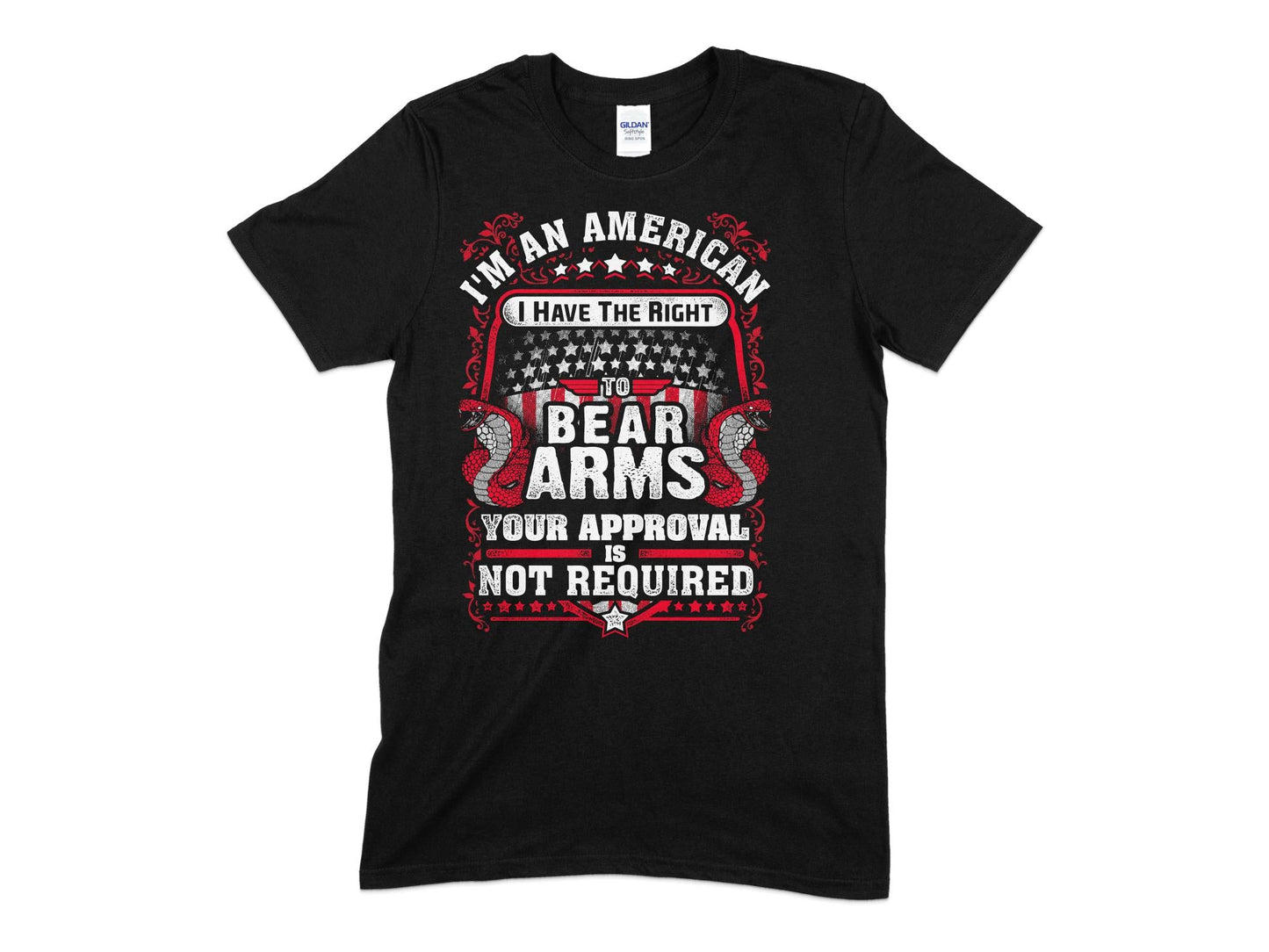 I mean america Gun Control Right To Bear Arms veteran t-shirt - Premium t-shirt from MyDesigns - Just $21.95! Shop now at Lees Krazy Teez