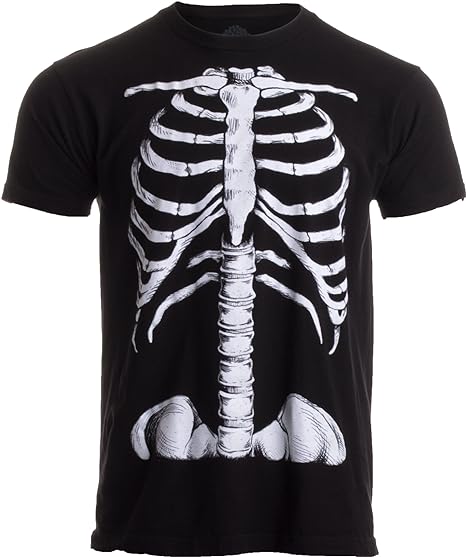 Skeleton Rib Cage halloween costume t-shirt - Premium t-shirt from MyDesigns - Just $19.95! Shop now at Lees Krazy Teez