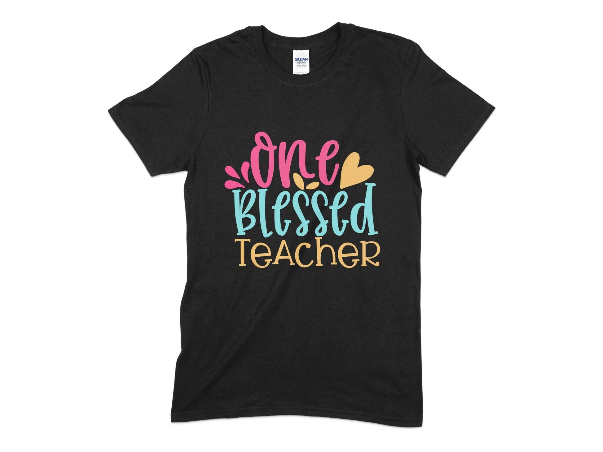 One blessed teacher womens t-shirt - Premium t-shirt from MyDesigns - Just $19.95! Shop now at Lees Krazy Teez