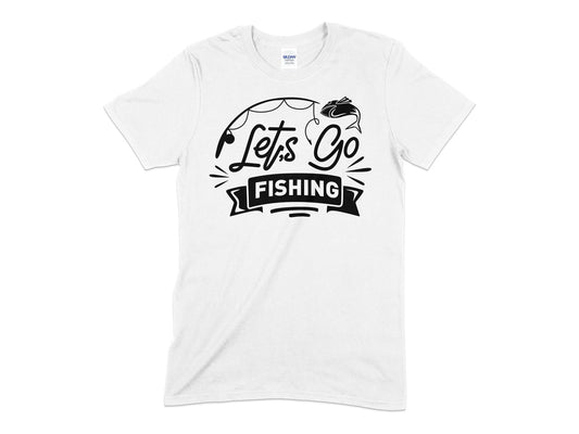 Lets go fishing outdoor Men's t-shirt - Premium t-shirt from MyDesigns - Just $19.95! Shop now at Lees Krazy Teez