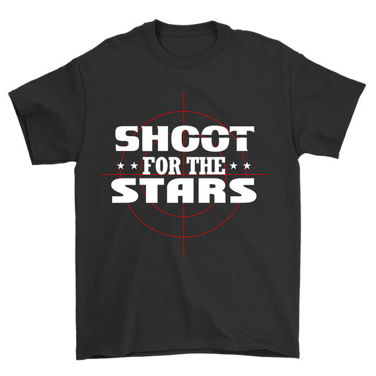 Shoot For The Stars t-shirt - Premium t-shirt from MyDesigns - Just $21.95! Shop now at Lees Krazy Teez