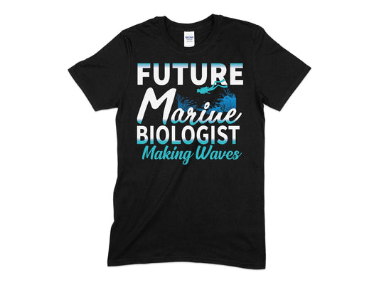 Future marine biologist making waves t-shirt - Premium t-shirt from MyDesigns - Just $21.95! Shop now at Lees Krazy Teez