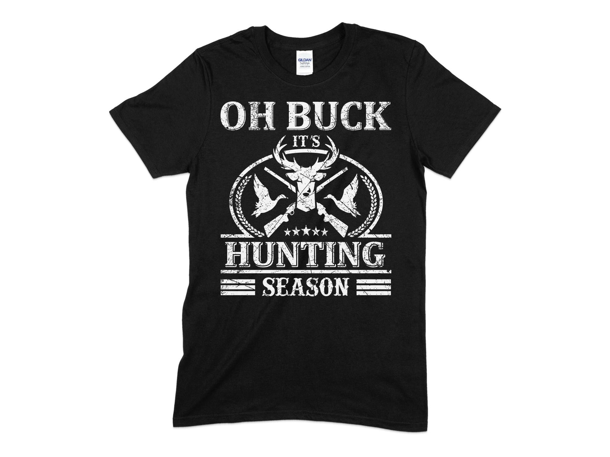 Oh buck it's hunting season Men's t-shirt - Premium t-shirt from MyDesigns - Just $21.95! Shop now at Lees Krazy Teez