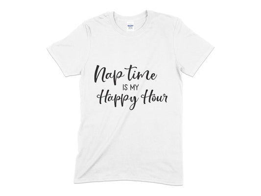 Nap Time is My Happy Hour t-shirt - Premium t-shirt from MyDesigns - Just $18.95! Shop now at Lees Krazy Teez