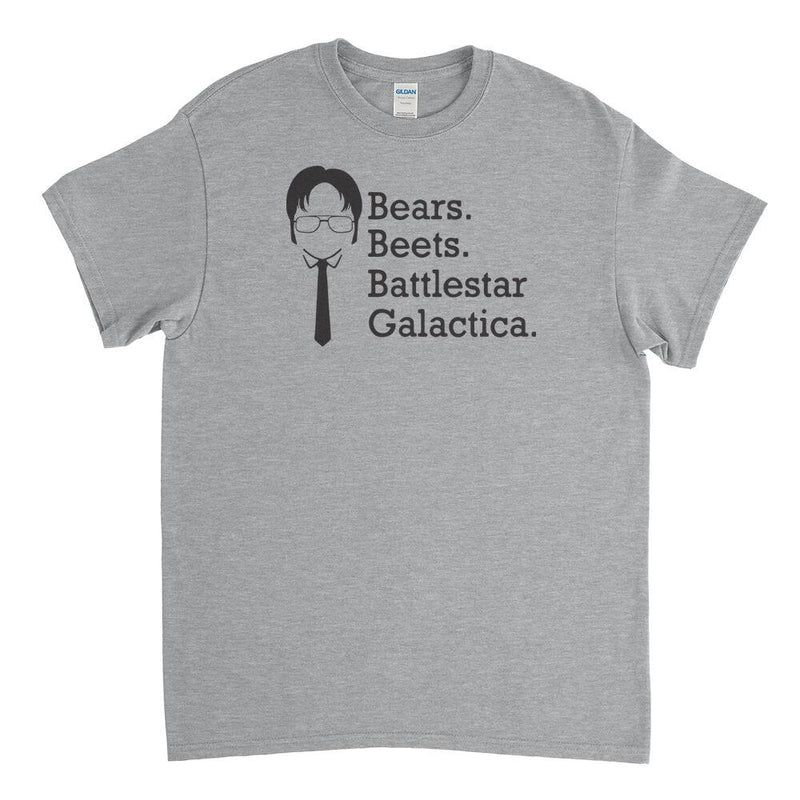 Bears beets battlestar galactica Men's t-shirt - Premium t-shirt from Lees Krazy Teez - Just $19.95! Shop now at Lees Krazy Teez