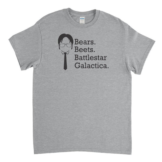 Bears beets battlestar galactica Men's t-shirt - Premium t-shirt from Lees Krazy Teez - Just $19.95! Shop now at Lees Krazy Teez