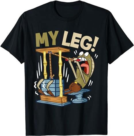 Mademark x SpongeBob SquarePants - My Leg Legs Day - Premium t-shirt from Lees Krazy Teez - Just $19.95! Shop now at Lees Krazy Teez