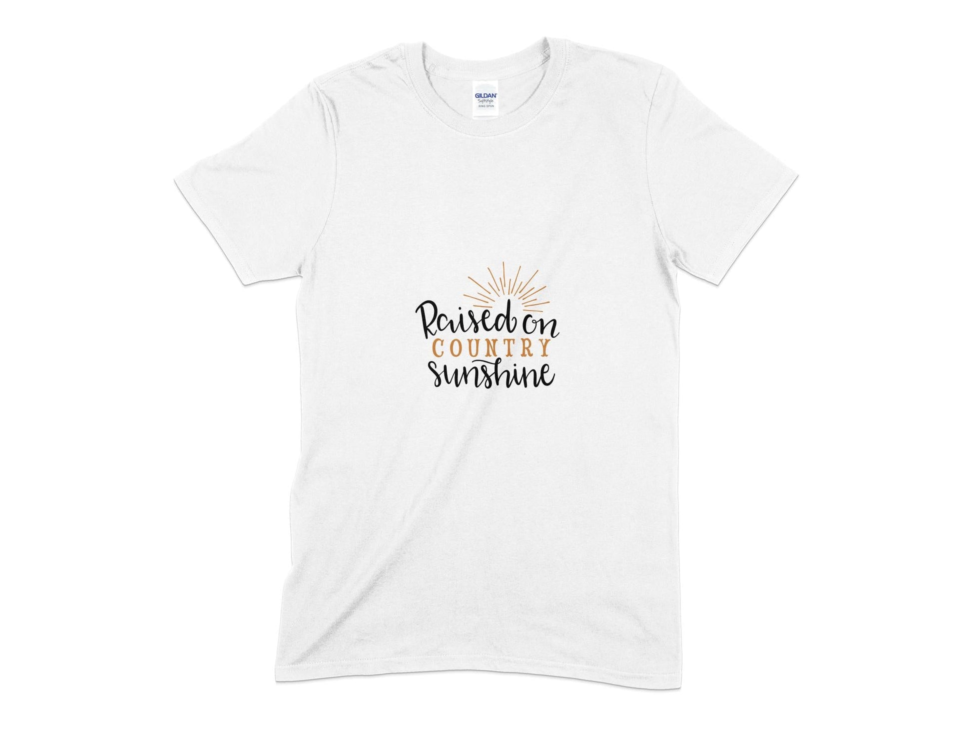 Raised on country sunshine t-shirt - Premium t-shirt from MyDesigns - Just $19.95! Shop now at Lees Krazy Teez