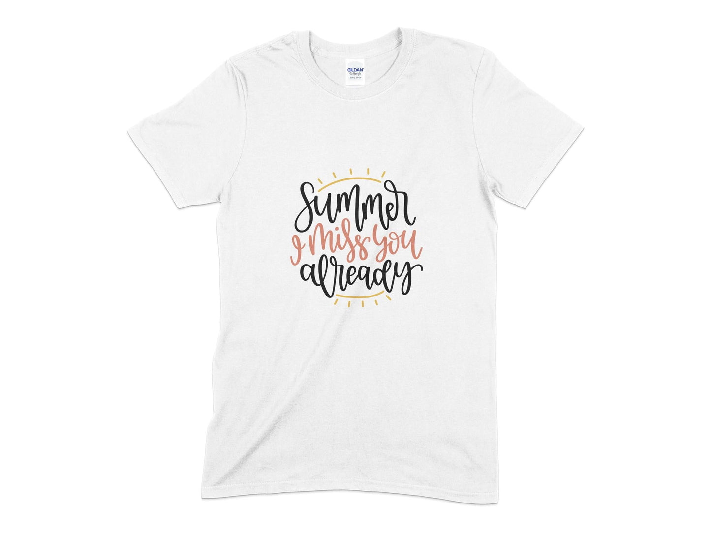 Summer i miss you already t-shirt - Premium t-shirt from MyDesigns - Just $19.95! Shop now at Lees Krazy Teez