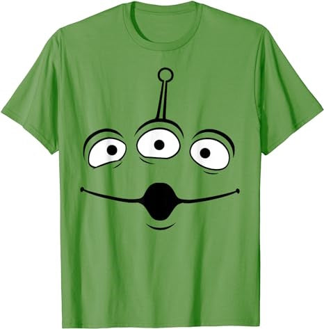 Alien Face Halloween Men's Women's Unisex T-Shirt - Premium t-shirt from Lees Krazy Teez - Just $19.95! Shop now at Lees Krazy Teez