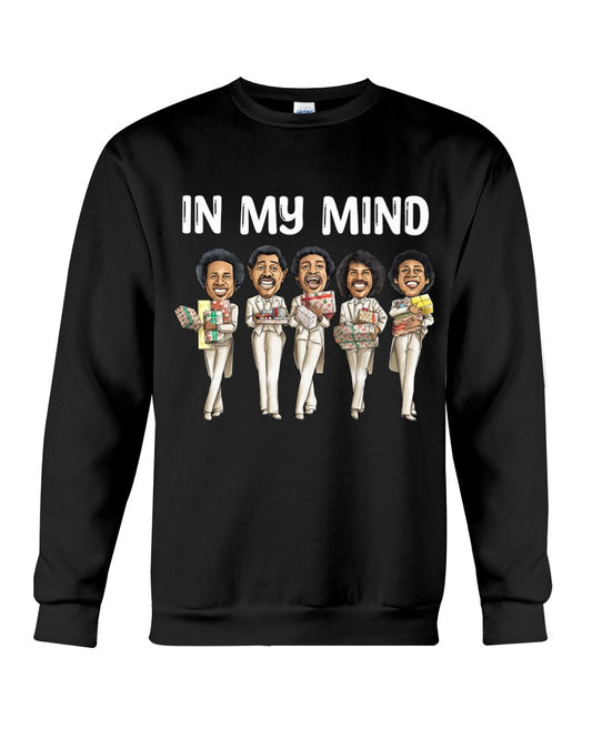 Melanin Apparels - In My Mind Trending Crewneck Sweatshirt - Premium t-shirt from MyDesigns - Just $19.95! Shop now at Lees Krazy Teez