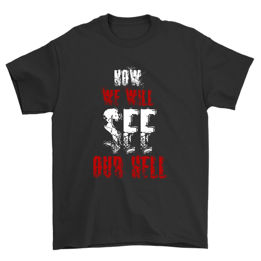 Now we will see our hell t-shirt - Premium t-shirt from MyDesigns - Just $21.95! Shop now at Lees Krazy Teez