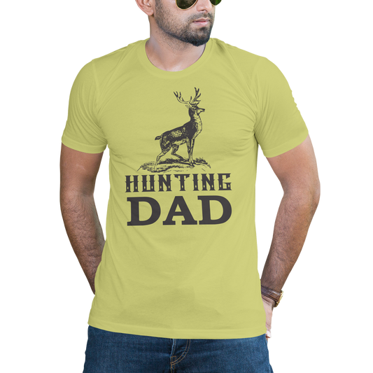 Hunting dad Men's t-shirt - Premium t-shirt from MyDesigns - Just $16.95! Shop now at Lees Krazy Teez