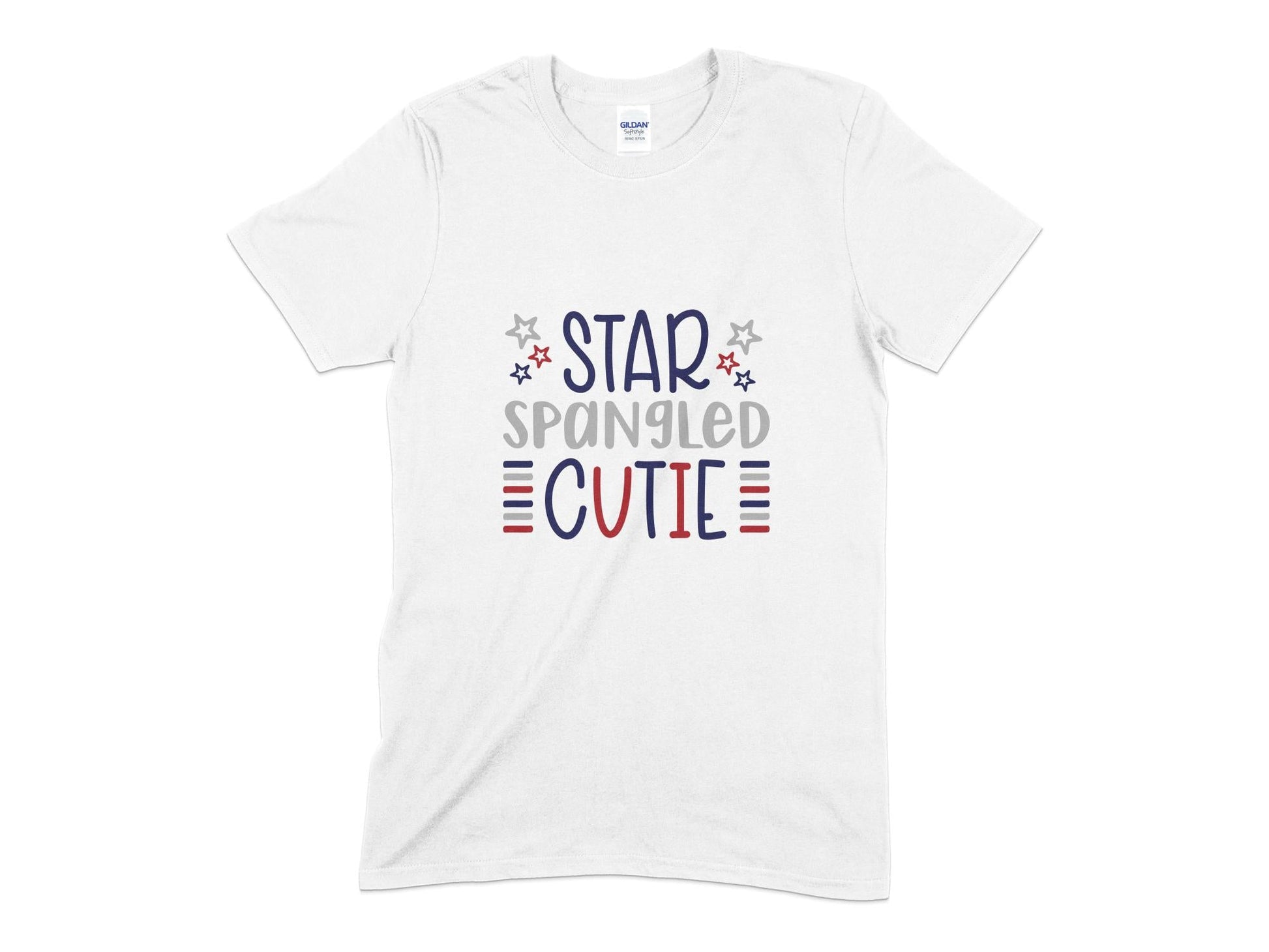 Star spangled cutie womens ladies t-shirt - Premium t-shirt from MyDesigns - Just $19.95! Shop now at Lees Krazy Teez