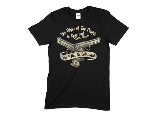 Gun Control Shall Not Be Infringed Veteran Patriot t-shirt - Premium t-shirt from MyDesigns - Just $21.95! Shop now at Lees Krazy Teez