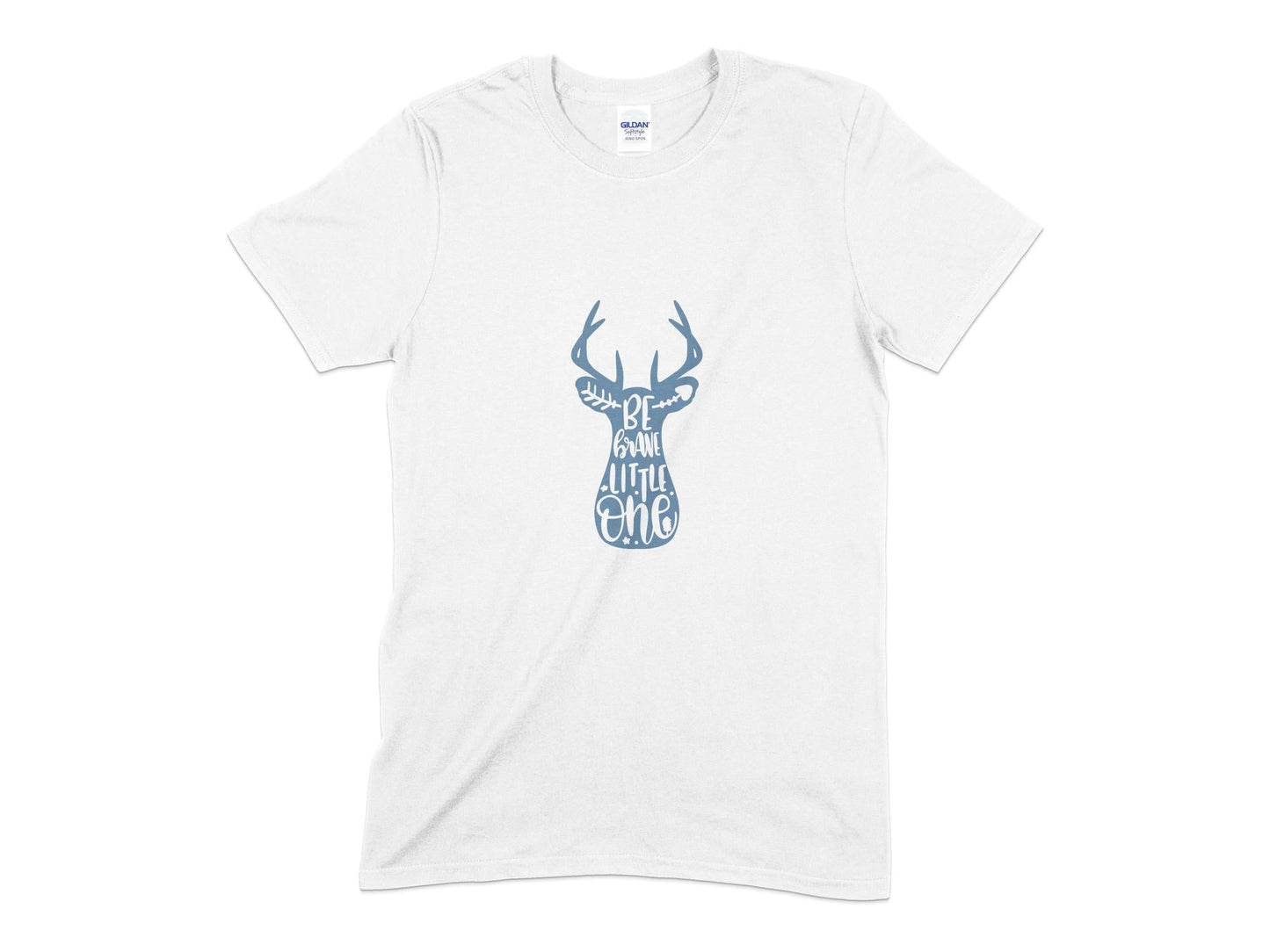 Be brave little one deer hunting Mens womens unisex t-shirt - Premium t-shirt from MyDesigns - Just $19.95! Shop now at Lees Krazy Teez