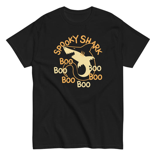 Spooky shark boo boo boo funny T-shirt tshirt - Premium t-shirt from MyDesigns - Just $19.95! Shop now at Lees Krazy Teez