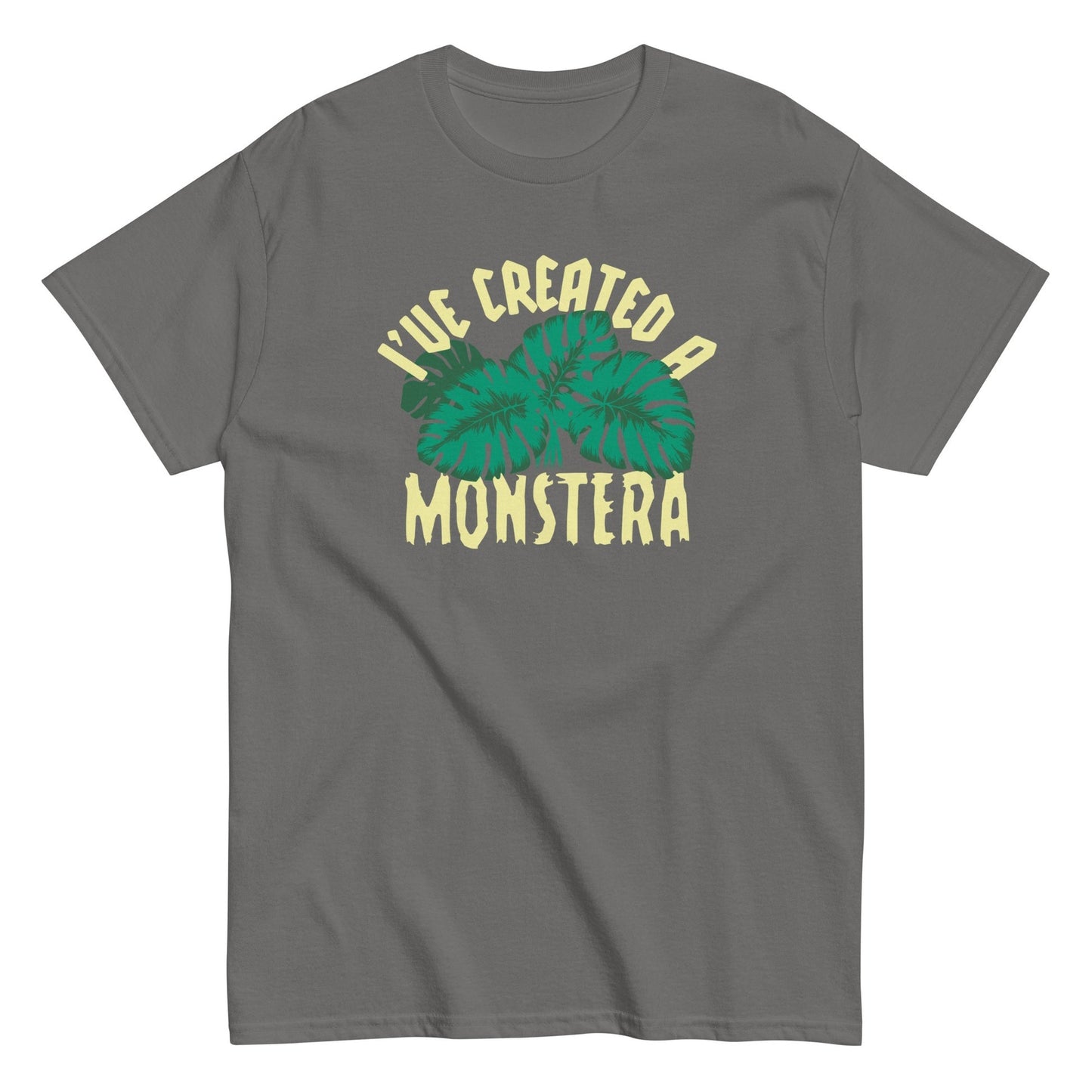 I've created a monstera funny plant Men's t-shirt - Premium t-shirt from MyDesigns - Just $19.95! Shop now at Lees Krazy Teez