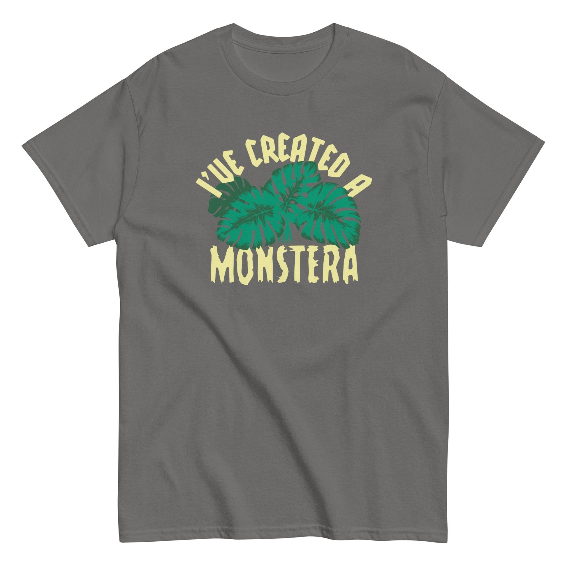 I've created a monstera funny plant Men's t-shirt - Premium t-shirt from MyDesigns - Just $19.95! Shop now at Lees Krazy Teez