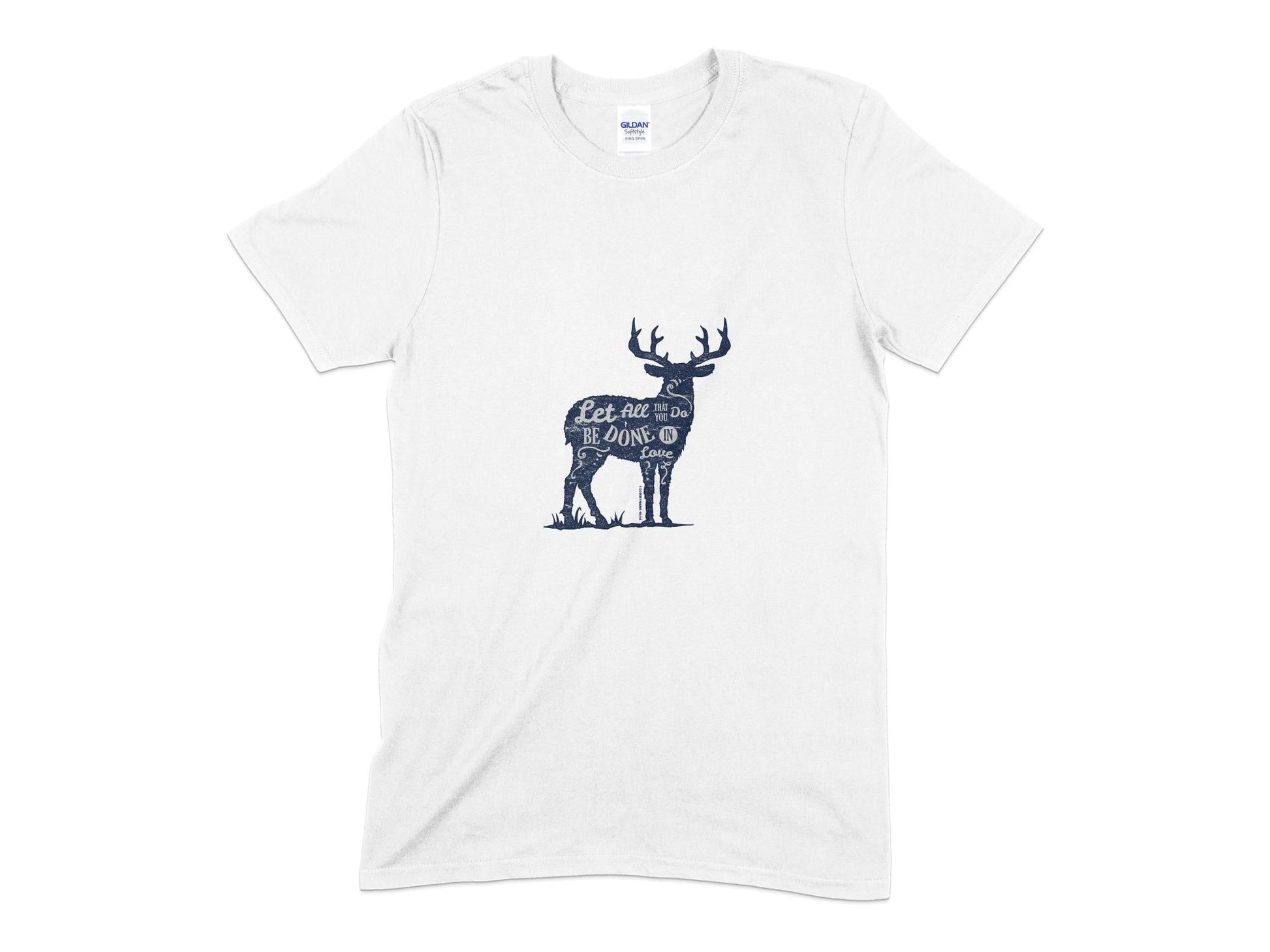 Done In Love deer hunting t-shirt - Premium t-shirt from MyDesigns - Just $19.95! Shop now at Lees Krazy Teez