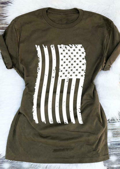 United states grungy flag vector style - Women's t-shirt - Premium  from eprolo - Just $19.95! Shop now at Lees Krazy Teez