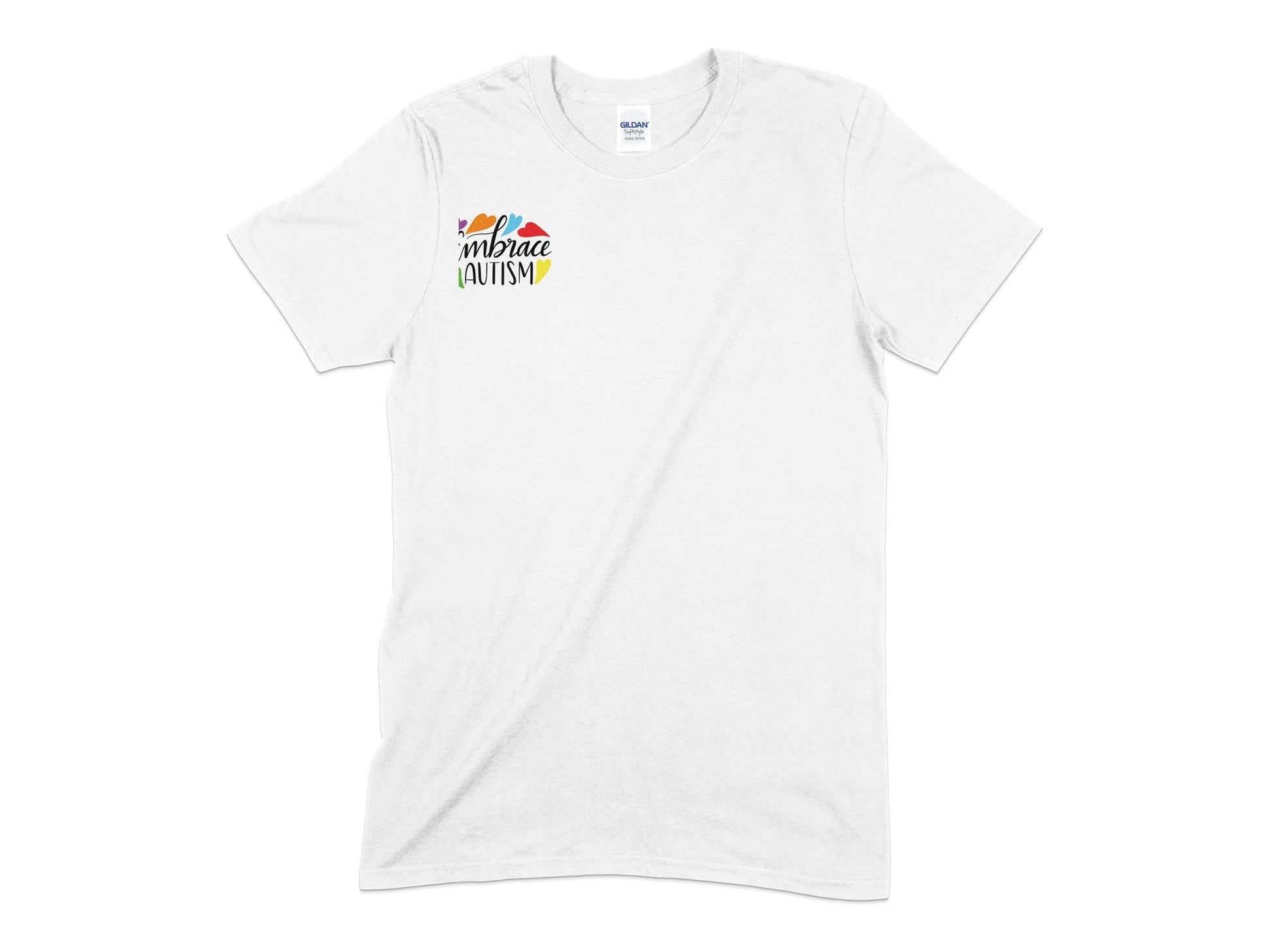 Embrace autism unisex t-shirt - Premium t-shirt from MyDesigns - Just $19.95! Shop now at Lees Krazy Teez