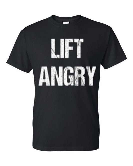Lift angry bodybuilding powerlifting Men's t-shirt - Premium t-shirt from MyDesigns - Just $19.95! Shop now at Lees Krazy Teez
