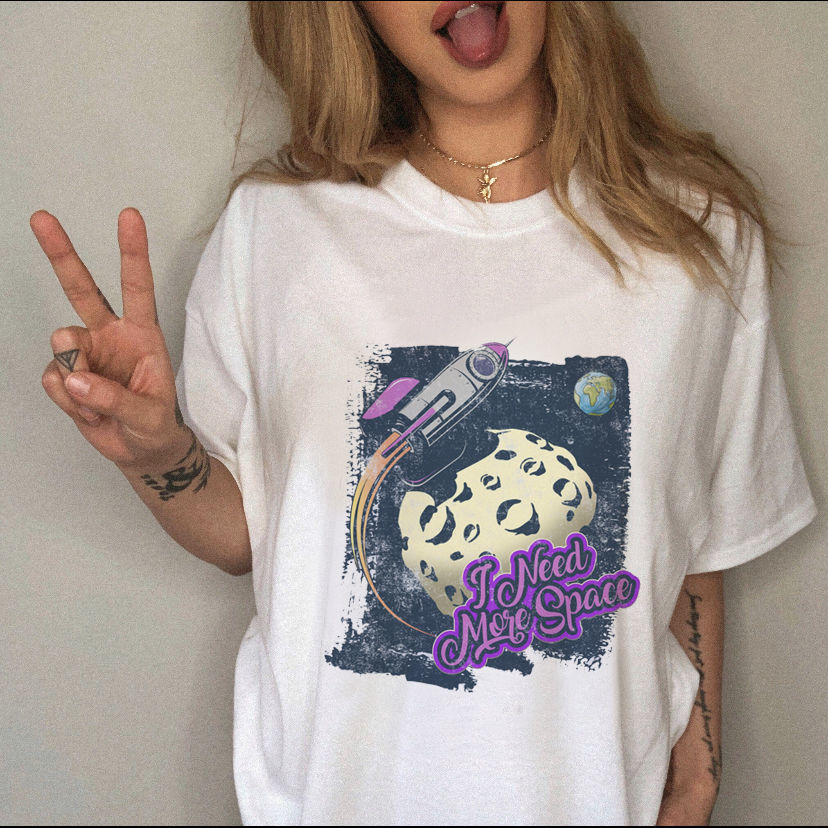 Desert Cartoon Pattern Print Women's Summer Short Sleeve Women's T-Shirt - Premium t-shirt from eprolo - Just $24.95! Shop now at Lees Krazy Teez