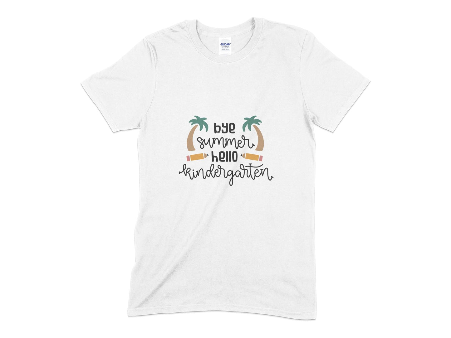 Bye summer hello kindergarten youth t-shirt - Premium t-shirt from MyDesigns - Just $18.95! Shop now at Lees Krazy Teez