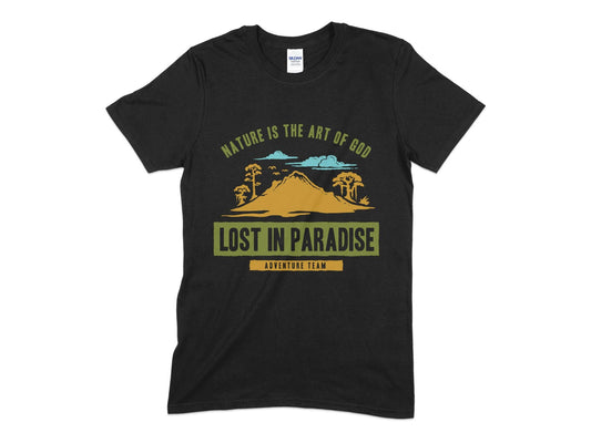 Lost In Paradise unisex t-shirt - Premium t-shirt from MyDesigns - Just $19.95! Shop now at Lees Krazy Teez