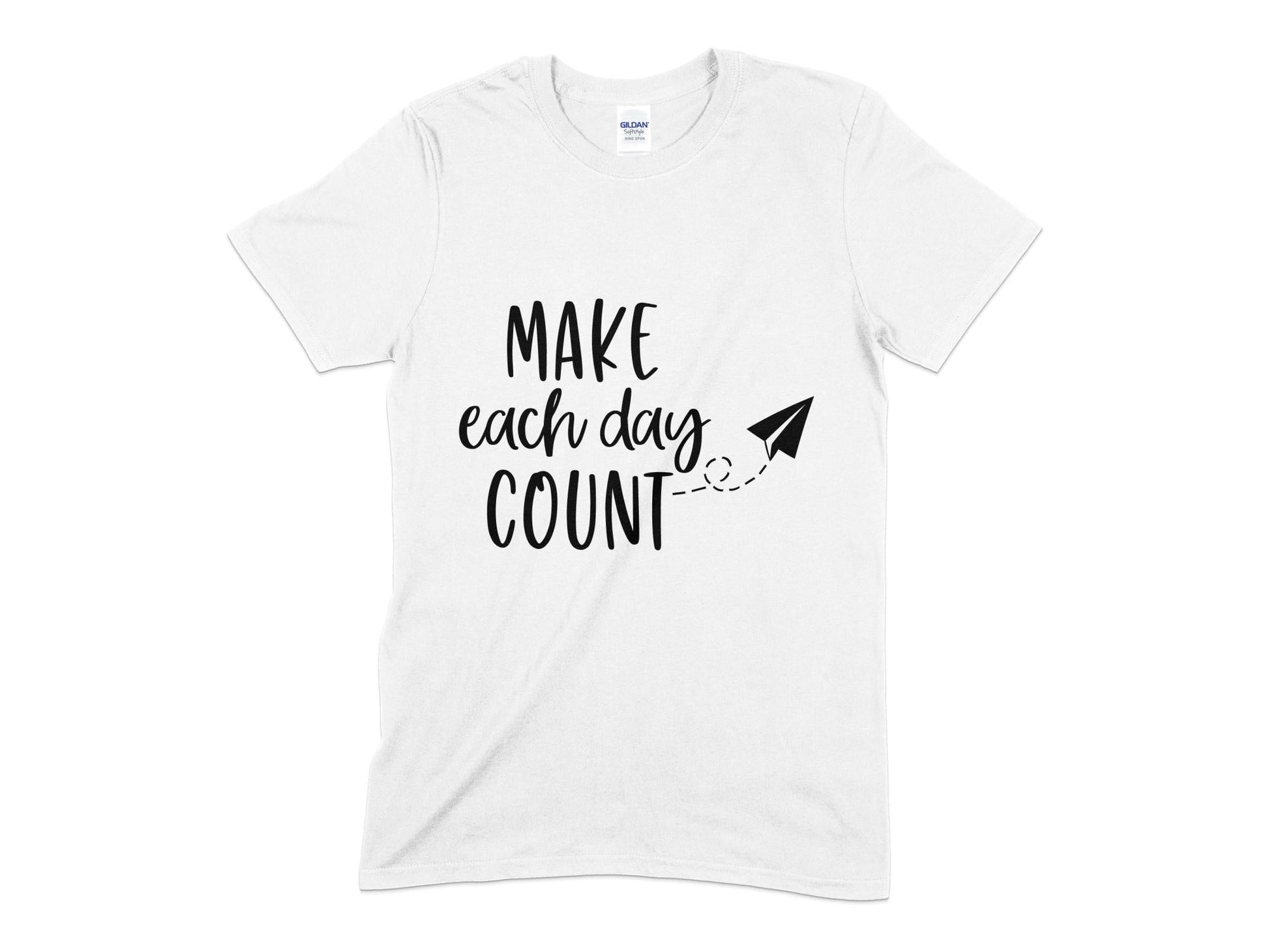 Make each day count t-shirt - Premium t-shirt from MyDesigns - Just $19.95! Shop now at Lees Krazy Teez