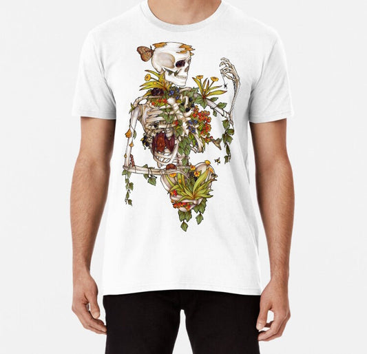 Bones and Botany awesome Men's t-shirt - Premium t-shirt from MyDesigns - Just $19.95! Shop now at Lees Krazy Teez