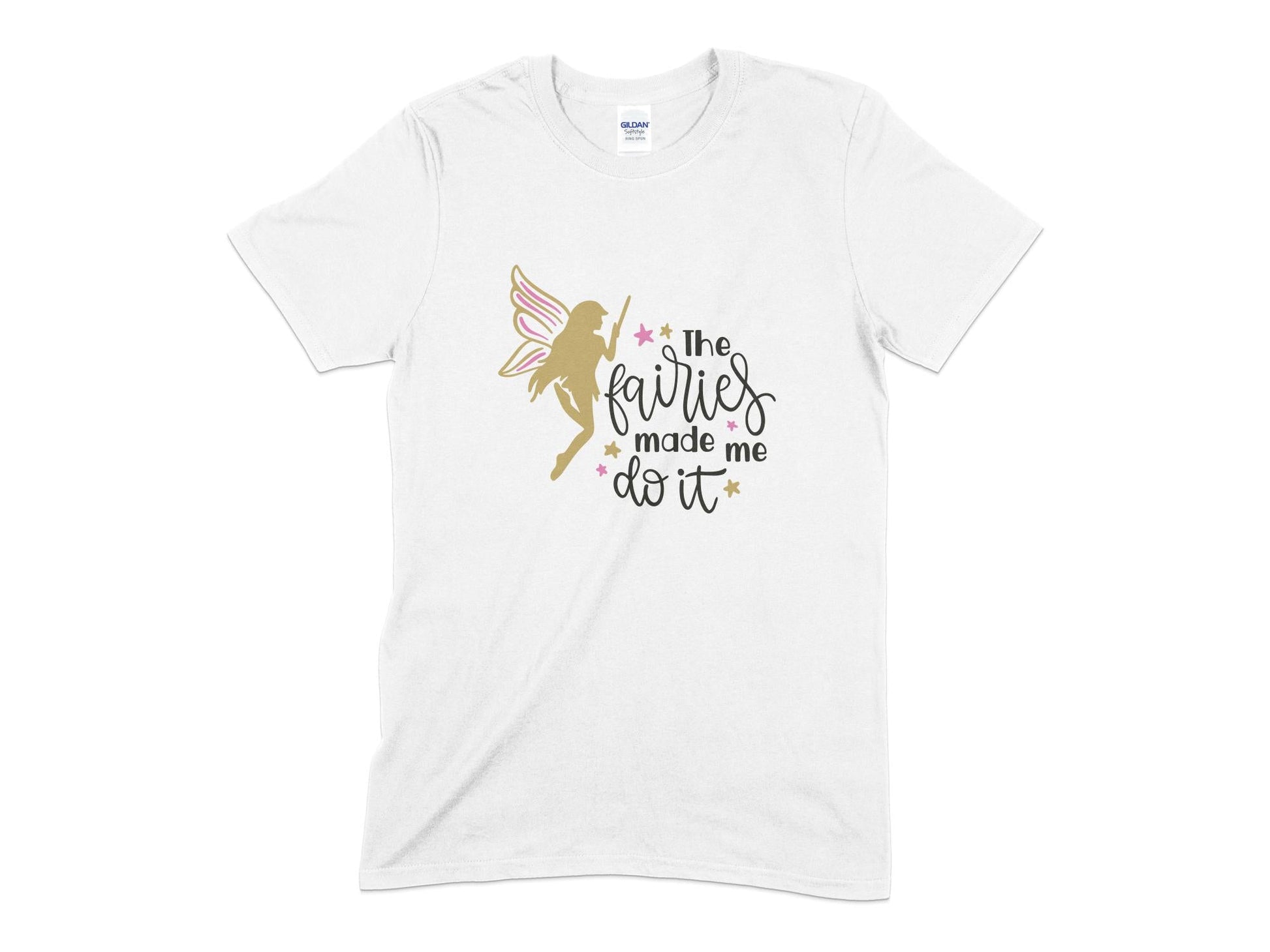 The fairies made me do it t-shirt - Premium t-shirt from MyDesigns - Just $19.95! Shop now at Lees Krazy Teez