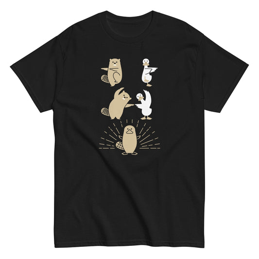 Bears and penguins dancing Men's t-shirt - Premium t-shirt from MyDesigns - Just $19.95! Shop now at Lees Krazy Teez