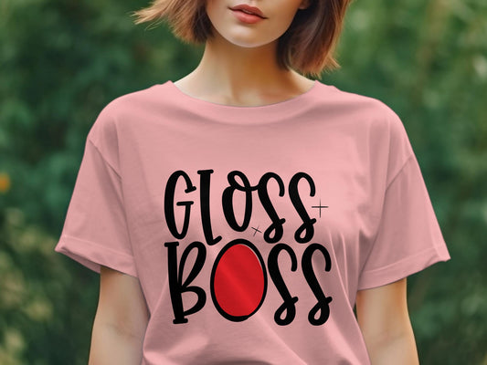 Gloss Boss Women's Ladies t-shirt - Premium t-shirt from MyDesigns - Just $19.95! Shop now at Lees Krazy Teez