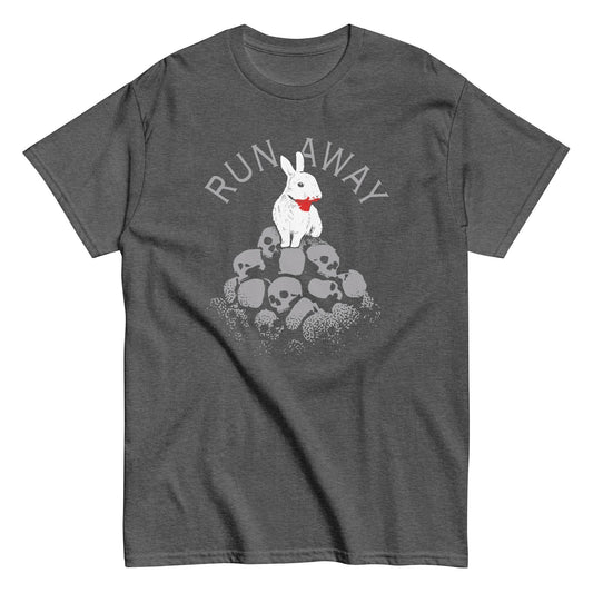 Bunny run away horror Halloween Men's t-shirt - Premium t-shirt from MyDesigns - Just $19.95! Shop now at Lees Krazy Teez