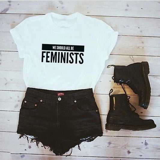 We Should All Be Feminists awesome Women t-shirt - Premium  from eprolo - Just $19.95! Shop now at Lees Krazy Teez