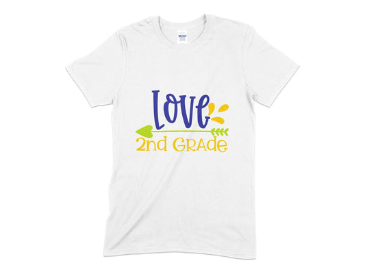Love 2nd grade unisex youth t-shirt - Premium  from MyDesigns - Just $19.95! Shop now at Lees Krazy Teez