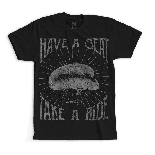 Have a seat take a ride Men's Unisex Women's t-shirt - Premium t-shirt from MyDesigns - Just $19.95! Shop now at Lees Krazy Teez