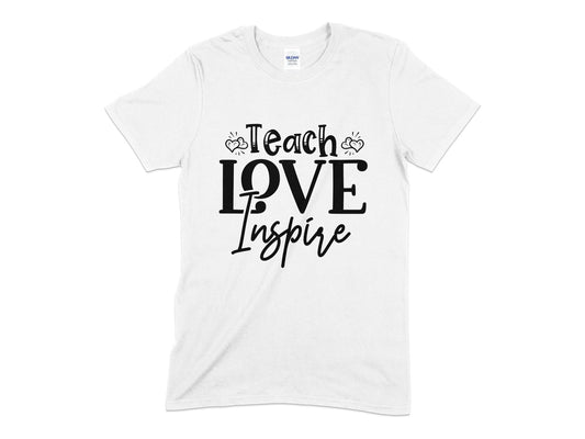 Teach love inspire t-shirt - Premium t-shirt from MyDesigns - Just $21! Shop now at Lees Krazy Teez