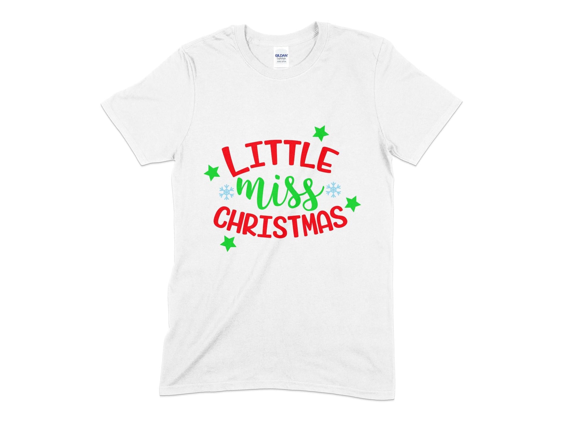 Little miss christmas girls t-shirt - Premium t-shirt from MyDesigns - Just $19.95! Shop now at Lees Krazy Teez