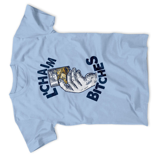 Lchaim bitches funny hanukkah unisex t-shirt - Premium t-shirt from Lees Krazy Teez - Just $16.95! Shop now at Lees Krazy Teez