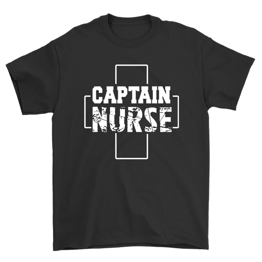 Captain Nurse t-shirt - Premium t-shirt from MyDesigns - Just $21.95! Shop now at Lees Krazy Teez