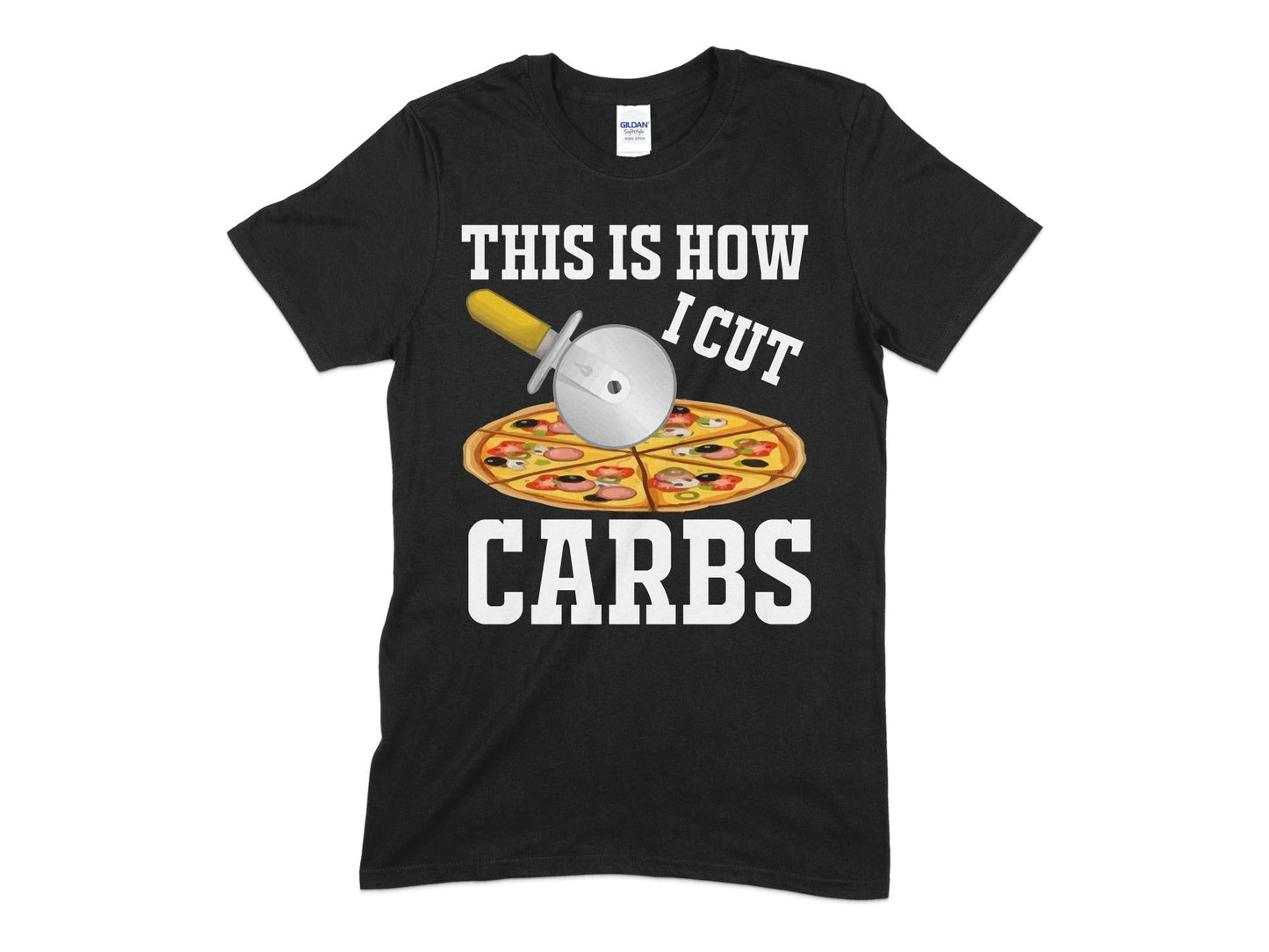 This is how i cut carbs pizza t-shirt - Premium t-shirt from MyDesigns - Just $19.95! Shop now at Lees Krazy Teez