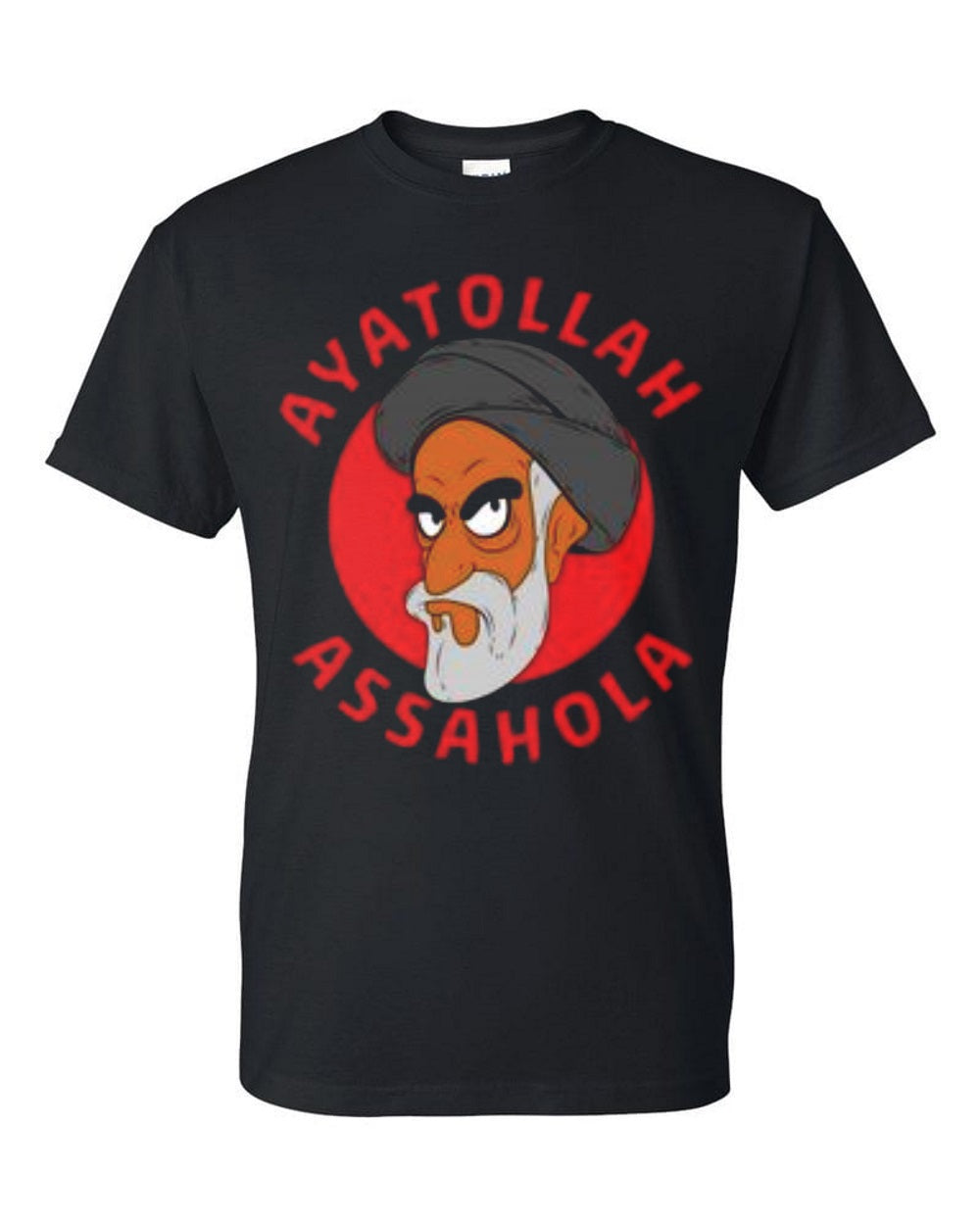 Avatollah Assahola hilarious funny Men's t-shirt - Premium t-shirt from MyDesigns - Just $19.95! Shop now at Lees Krazy Teez