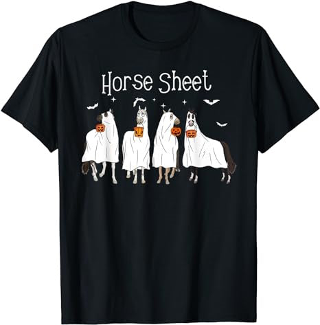 Funny Horse This is Boo Sheet Ghost Boo Halloween Outfit T-Shirt - Premium t-shirt from Lees Krazy Teez - Just $19.95! Shop now at Lees Krazy Teez