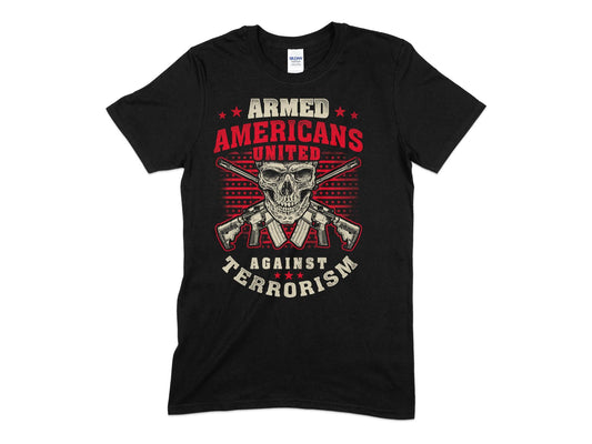 Patriot Against Terrorism t-shirt - Premium t-shirt from MyDesigns - Just $21.95! Shop now at Lees Krazy Teez