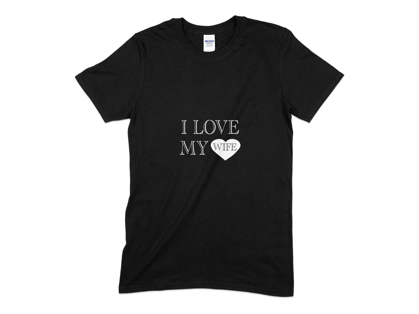 i love my wife t-shirt - Premium t-shirt from MyDesigns - Just $21.95! Shop now at Lees Krazy Teez