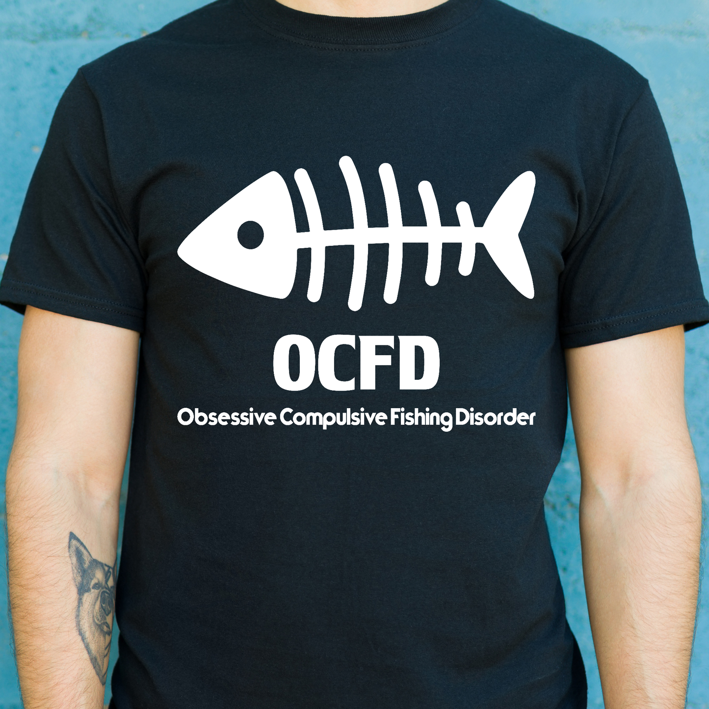 Obsessive compulsive fishing disorder Men's t-shirt - Premium t-shirt from MyDesigns - Just $21.95! Shop now at Lees Krazy Teez