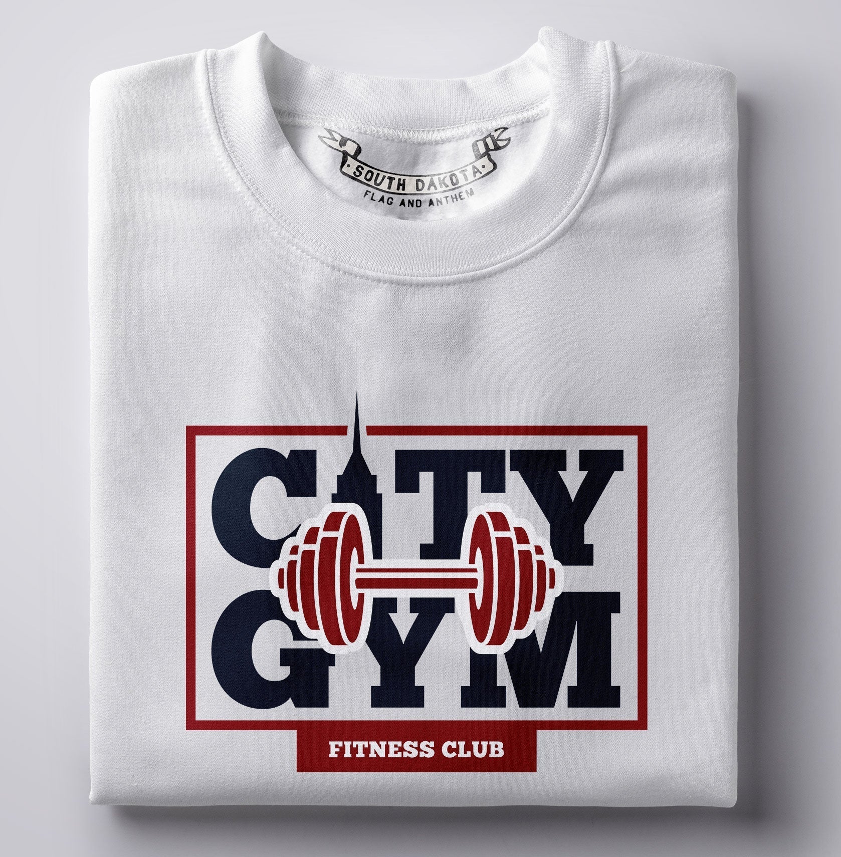 City gym fitness club bodybuilding t-shirt - Premium t-shirt from MyDesigns - Just $19.95! Shop now at Lees Krazy Teez